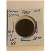 Image 1 : Rare Early 1877 Great Britain 1/2 Penny