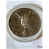 Image 1 : 2001 Silver Mexico 1oz 999 Fine Silver Libertad in Hard Display Case