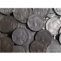 Bag of 5 BUFFALO NICKELS Assorted Dates