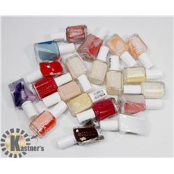 BAG OF ASSORTED ESSIE NAIL POLISH
