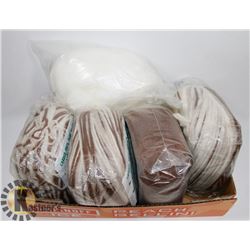 PURE VIRGIN WOOL FLAT AND FLUFFY