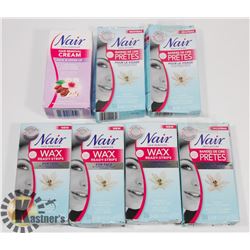 BAG OF NAIR WAX STRIPS