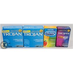 BAG OF ASSORTED CONDOMS