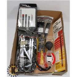 FLAT OF ASSORTED TOOLS