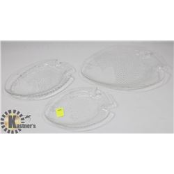 3PC FISH THEME SERVING SET