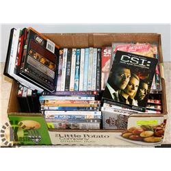 BOX OF ASSORTED DVD'S INCLUDES GONE IN 60 SECONDS,
