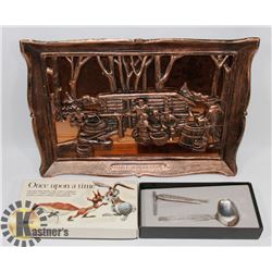 COPPERCRAFT WALL ART SOLD WITH ONCE UPON A