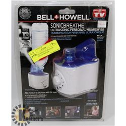 BELL & HOWELL ULTRASONIC PERSONAL HUMIDIFIER