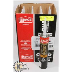 NEW CASE OF 11 LEPAGE QUAD SEALANT