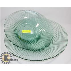 PAIR LARGE SHOWHOME BOWLS