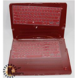 NEW LOT OF 2 MAC BOOK AIR CASES AND KEYBOARD