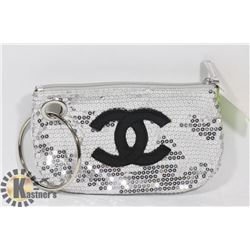 CHANEL REPLICA SILVER CLUTCH