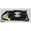 Image 1 : CHANEL BLACK AND WHITE LOGO REPLICA HANDBAG