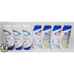 BAG OF ASSORTED HEAD AND SHOULDERS SHAMPOOS
