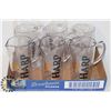 Image 1 : 6 NEW BAR PONY PITCHERS, HARD PLASTIC/ACRYLIC