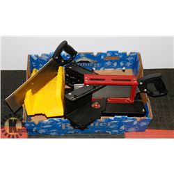 MAGIC MITRE WITH HAND SAW WITH YELLOW STANLEY