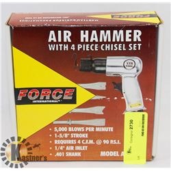 FORCE AIR HAMMER WITH CHISEL SET