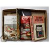 Image 1 : FLAT OF VINTAGE COOKBOOKS