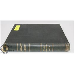 BOUND ORIGINAL ISSUES OF THE 'LITERARY DIGEST'