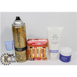 BAG OF MIXED BATHROOM PRODUCTS