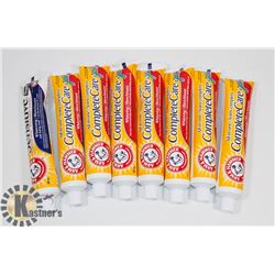 BAG OF ARM AND HAMMER TOOTHPASTE