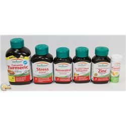 BAG OF ASSORTED SUPPLEMENTS