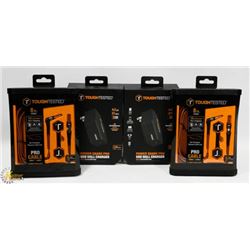 SET OF 4 SEALED TOUGH TESTED