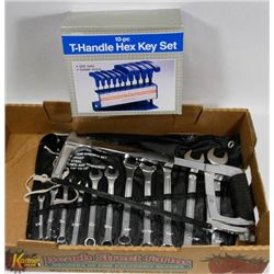 FORCE 11 PIECE COMBINATION WRENCH SET 1/4"-7/8" &
