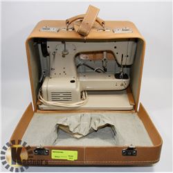 VINTAGE SEWING MACHINE IN CASE