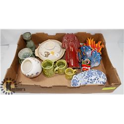 LOT OF ORIENTAL DÉCOR