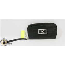 MICHAEL KORS REPLICA BLACK AND GOLD WALLET