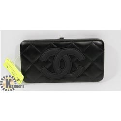 CHANEL REPLICA BLACK WALLET