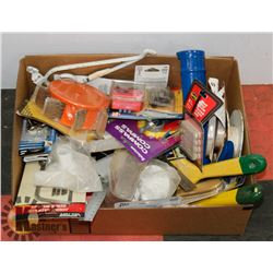 LOT OF ASSORTED NEW HANDYMAN SUPPLIES