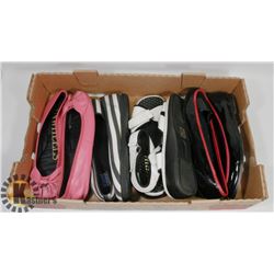 NEW LADIES SHOES - 4 PAIRS