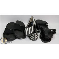 NEW LADIES SHOES - 3 PAIRS
