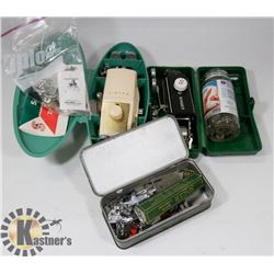 LOT OF ANTIQUE/VINTAGE SEWING MACHINE ACCESSORIES