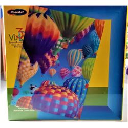 1)  FACTORY SEALED 3D PUZZLE OF BALLOONS