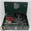 Image 1 : COLEMAN STOVE WITH 2 COLEMAN COOKING POTS