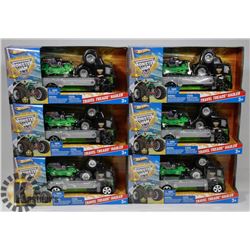 CASE OF MONSTER JAM PLAY SETS