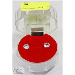 #199-CUBIC ZIRCONIA STUD EARRINGS