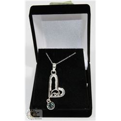 #17-MYSTIC TOPAZ  GEMSTONE PENDANT & NECKLACE