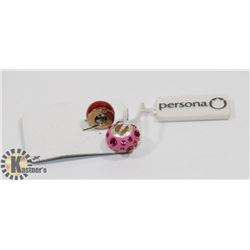 2 NEW PERSONA .925 STERLING SILVER PANDORA