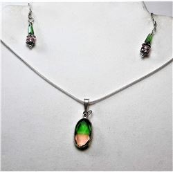 11)  PINK & GREEN WATERMELON TOURMALINE