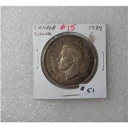 7)  CANADIAN KING GEORGE 1939 CANADIAN