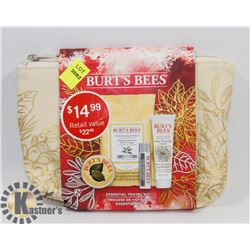 BURTS BEES ESSENTIAL TRAVEL KIT