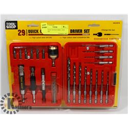 NEW QUICK CHANGE DRILL AND RIVER SET