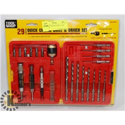 NEW QUICK CHANGE DRILL AND RIVER SET