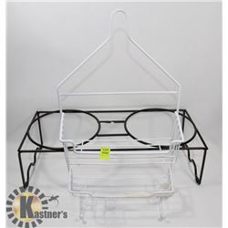 NEW SHOWER CADDY SOLD WITH BLACK METAL