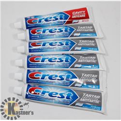 BAG OF CREST TOOTHPASTE