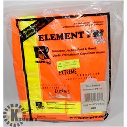 3 PC SET OF WATER PROOF RAIN JACKET SIZE S